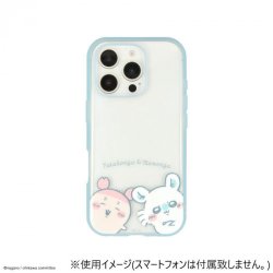 ちいかわ IIIIfit Clear iPhone16 Pro対応 ケース モモンガ＆古本屋 CK-56C