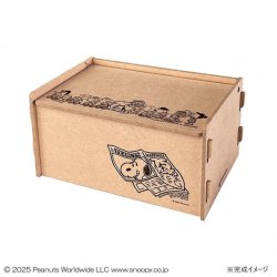 SNOOPY スヌーピー 75周年 ふた付収納ボックス SN1601