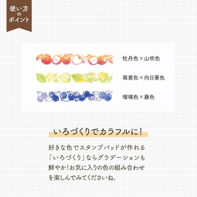 回転デコレーションスタンプ　食べ物「NET Asahi」