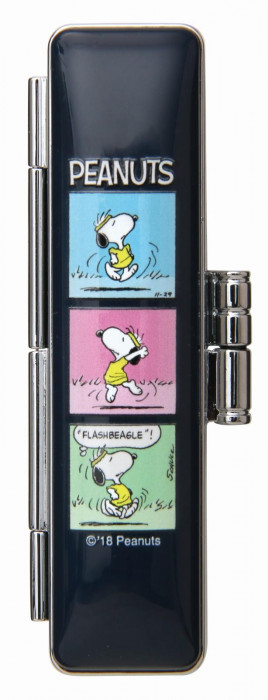 SNOOPY　スヌーピー　印鑑ケース　ネイビー　TSK-21367