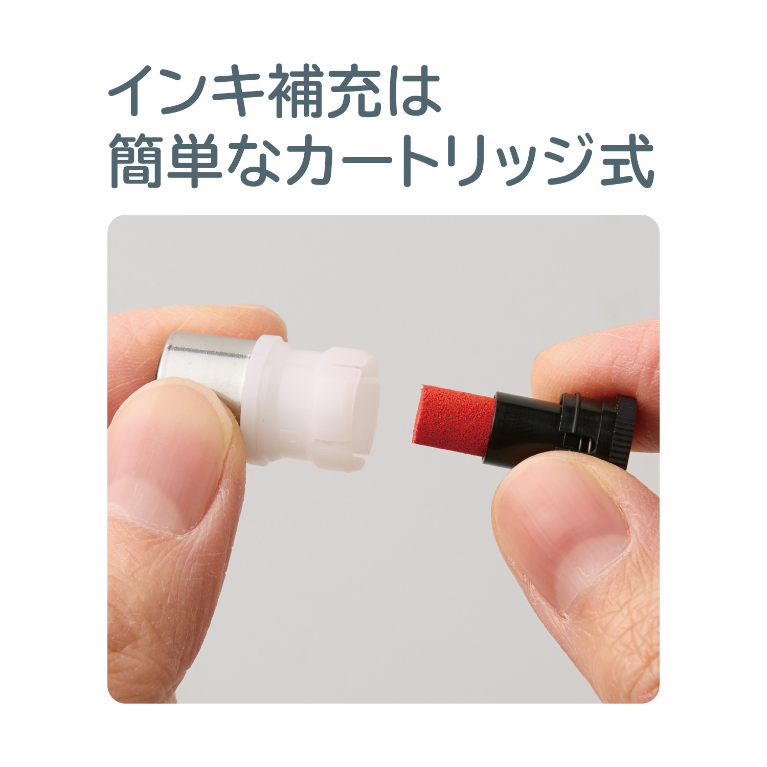 Shachihata シヤチハタ QOOM（キューム）別注品　Aタイプ（9mm印＋6mm印）丸型