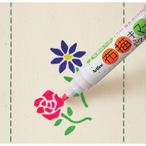 布描きマーカー（ArtLine）「NET Asahi」