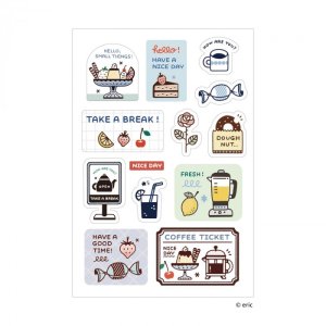画像: eric マルチステッカー TEA TIME MLS-er03