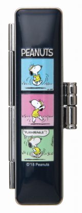 画像: SNOOPY　スヌーピー　印鑑ケース　ネイビー　TSK-21367