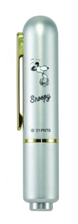 画像: SNOOPY　スヌーピー　ワンタッチイン　(印鑑ケースのみ)　シルバー　TSK-00898