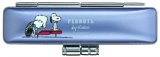 画像: SNOOPY　スヌーピー　印鑑ケース　ネオメタリックケース　ブルー　TSK-42034