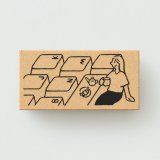 画像: サンカケル スタンプ オフィスぐらし キーボード SKR-OL04
