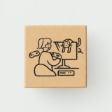 画像: サンカケル スケジュールスタンプ ただいま休けい中 ゲーム SKR-TK03