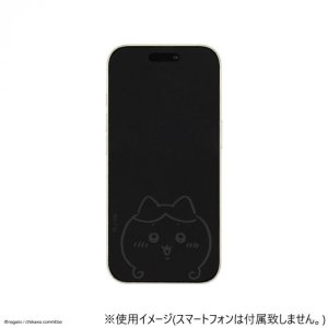 画像: ちいかわ iPhone 16 〜13/15Pro〜13Pro対応 ガラススクリーンプロテクター ハチワレ CK-60B