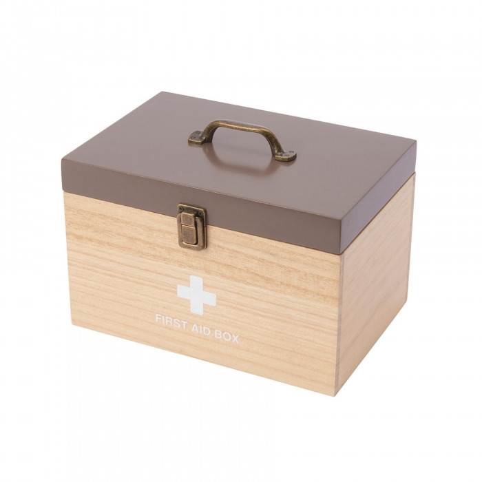 茶谷産業 木製救急箱 867-001