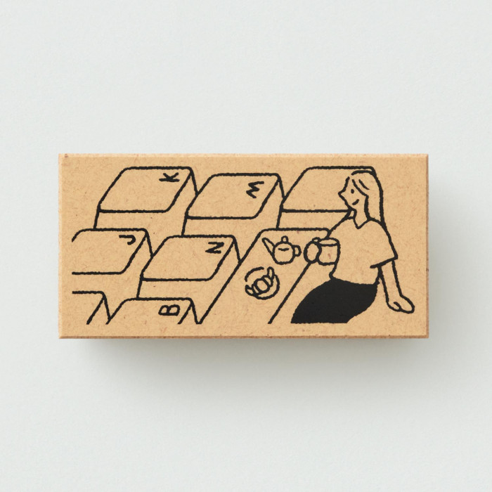 サンカケル スタンプ オフィスぐらし キーボード SKR-OL04