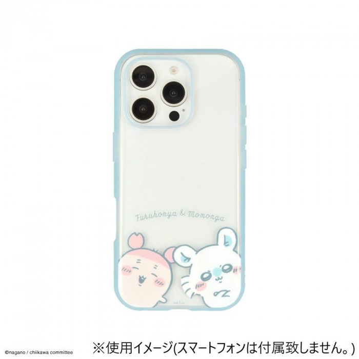 ちいかわ IIIIfit Clear iPhone16 Pro対応 ケース モモンガ＆古本屋 CK-56C