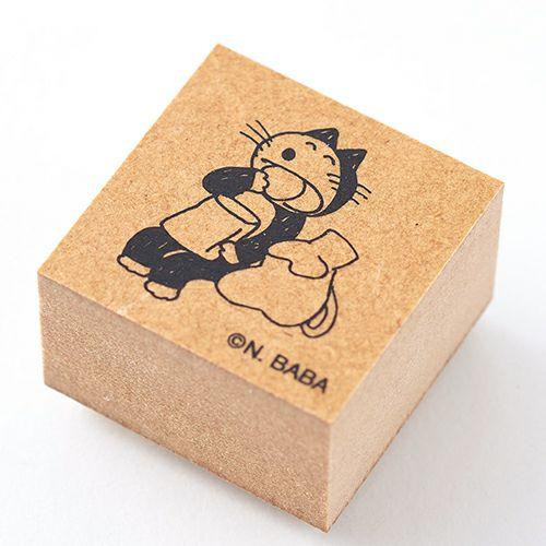 ゾーウィー 11ぴきのねこ 木製スタンプ ねこ/たべる 9290